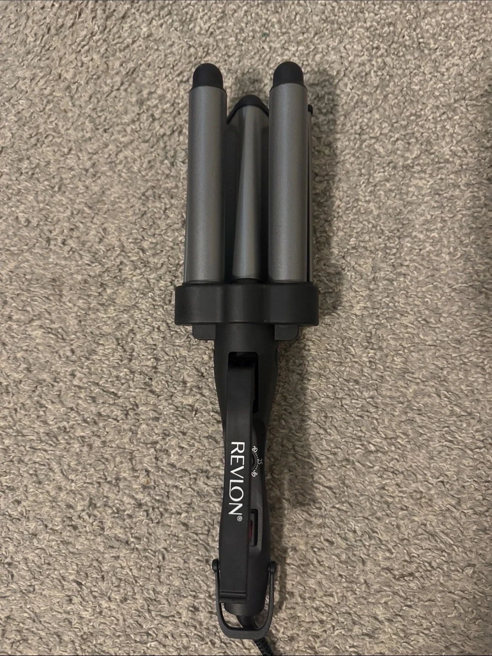 Revlon Triple Barrel Hair Waver in Silver and Black